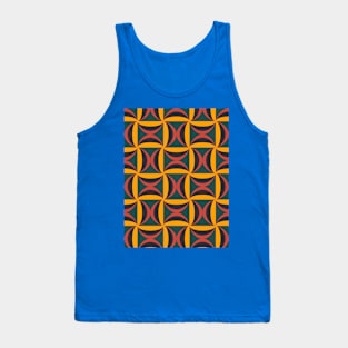 Colorful African abstract pattern Tank Top